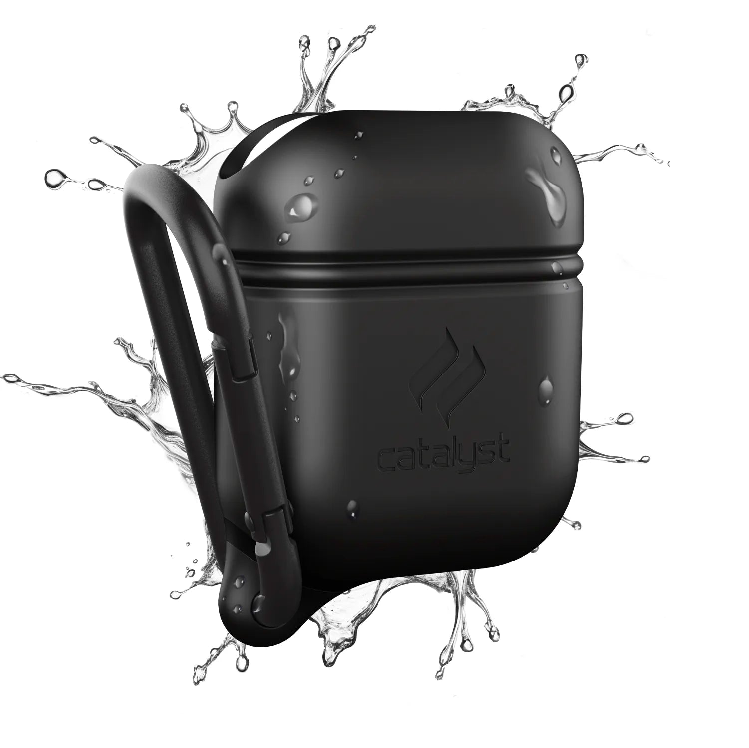 AirPods (Gen 2/1) - Waterproof Case + Carabiner