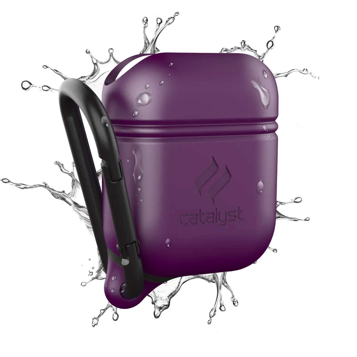 AirPods (Gen 2/1) - Waterproof Case + Carabiner