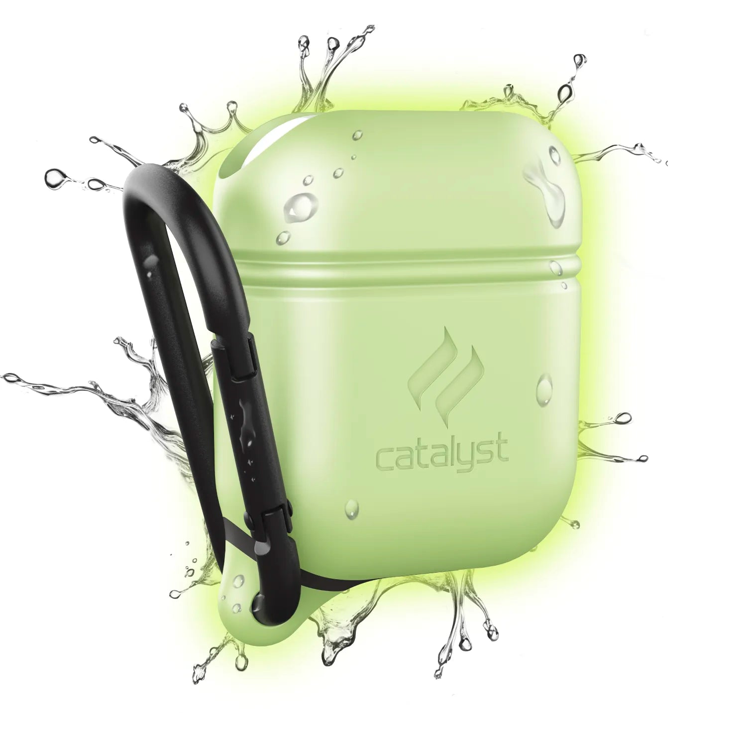 AirPods (Gen 2/1) - Waterproof Case + Carabiner