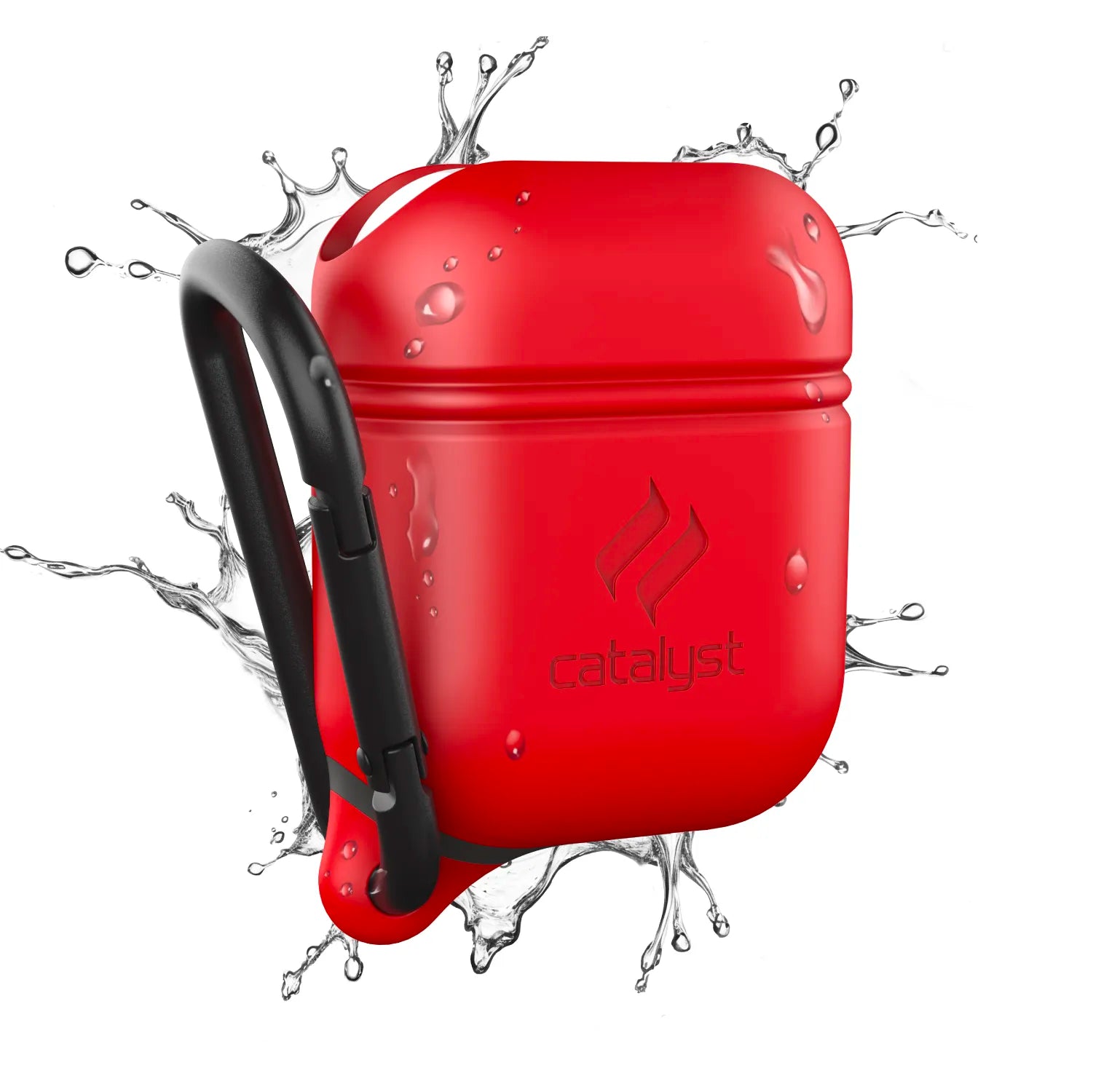 AirPods (Gen 2/1) - Waterproof Case + Carabiner