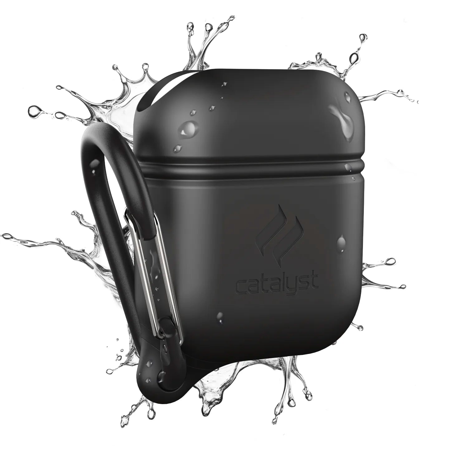 AirPods (Gen 2/1) - Waterproof Case + Carabiner