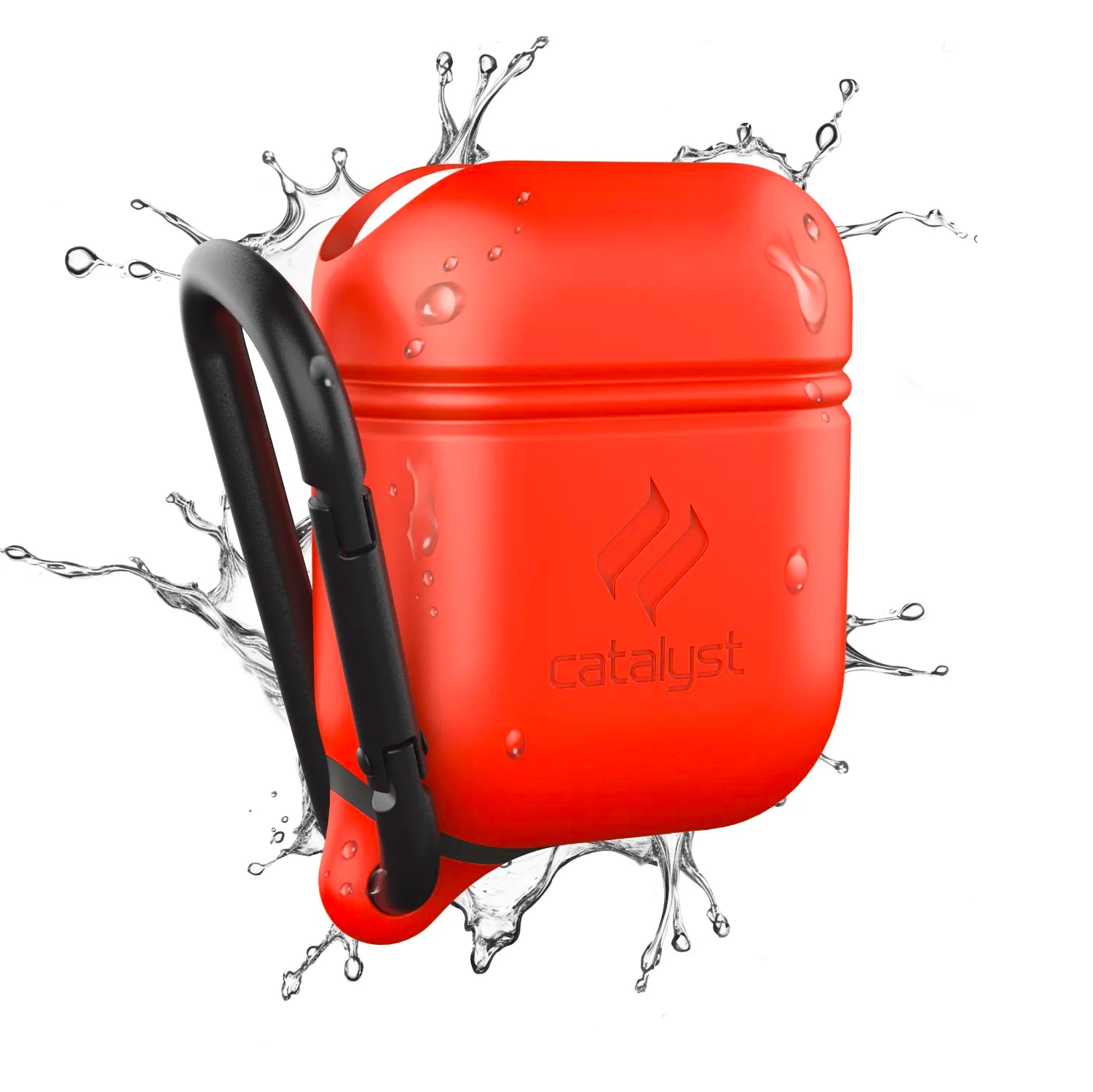 AirPods (Gen 2/1) - Waterproof Case + Carabiner
