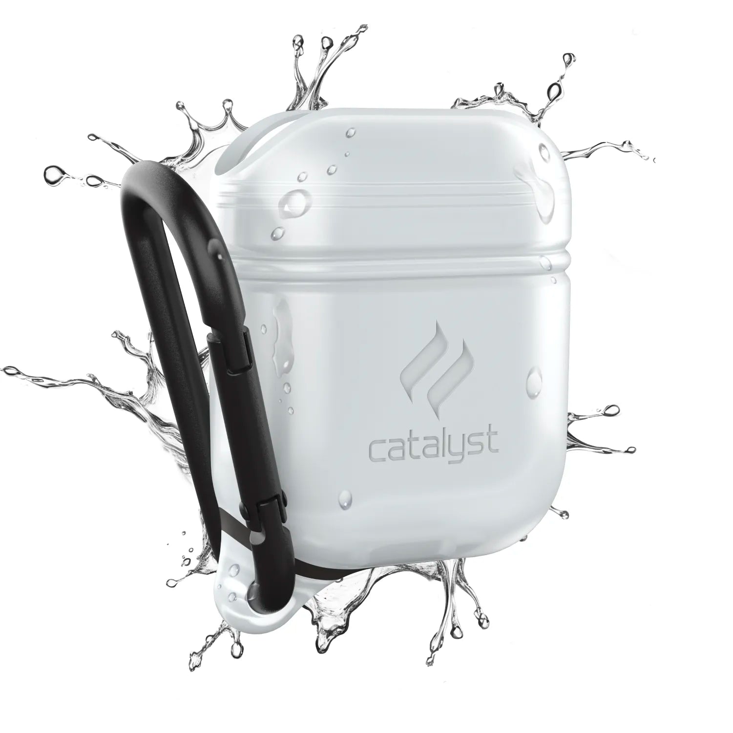 AirPods (Gen 2/1) - Waterproof Case + Carabiner