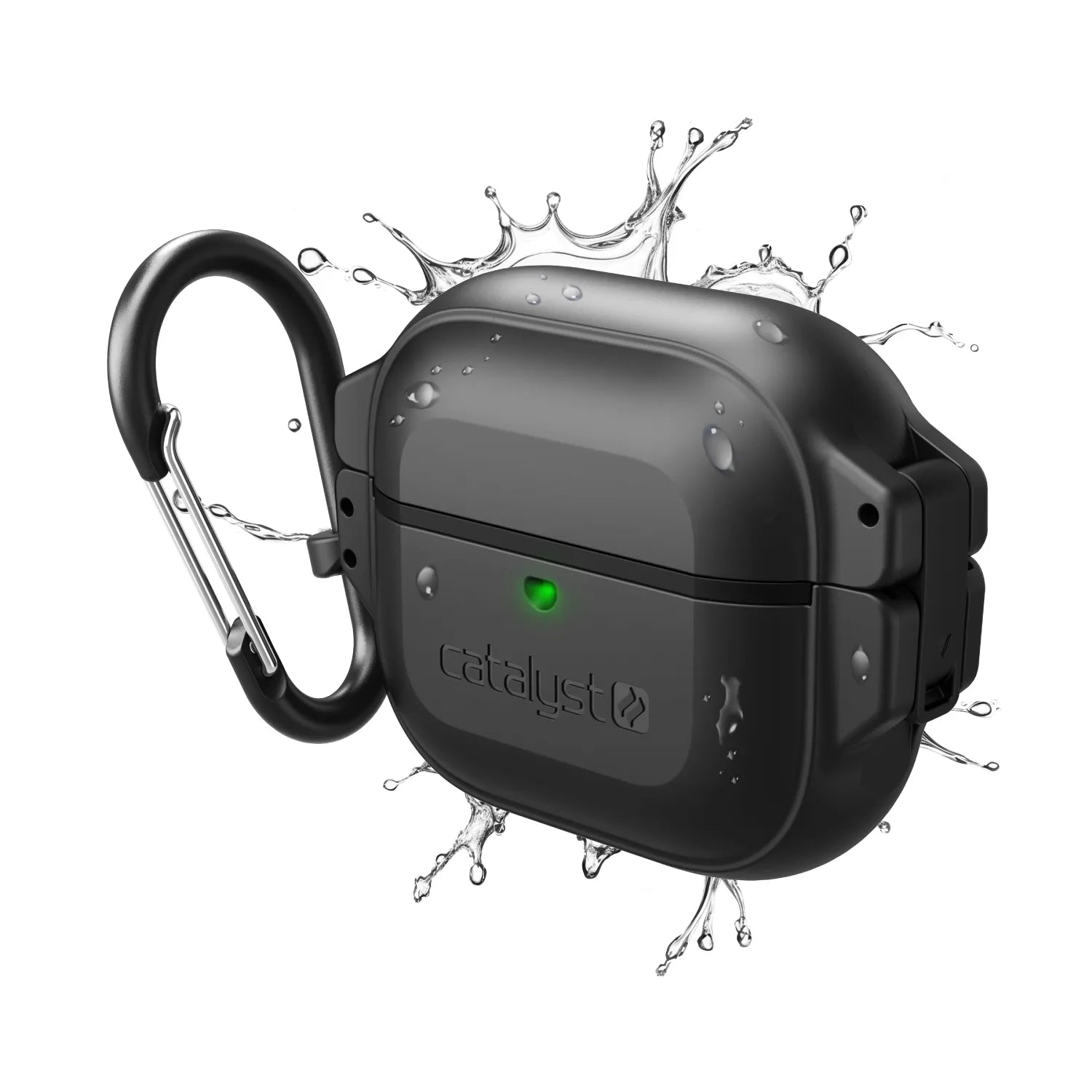 AirPods (Gen 3) - 330ft Waterproof Total Protection Case + Carabiner