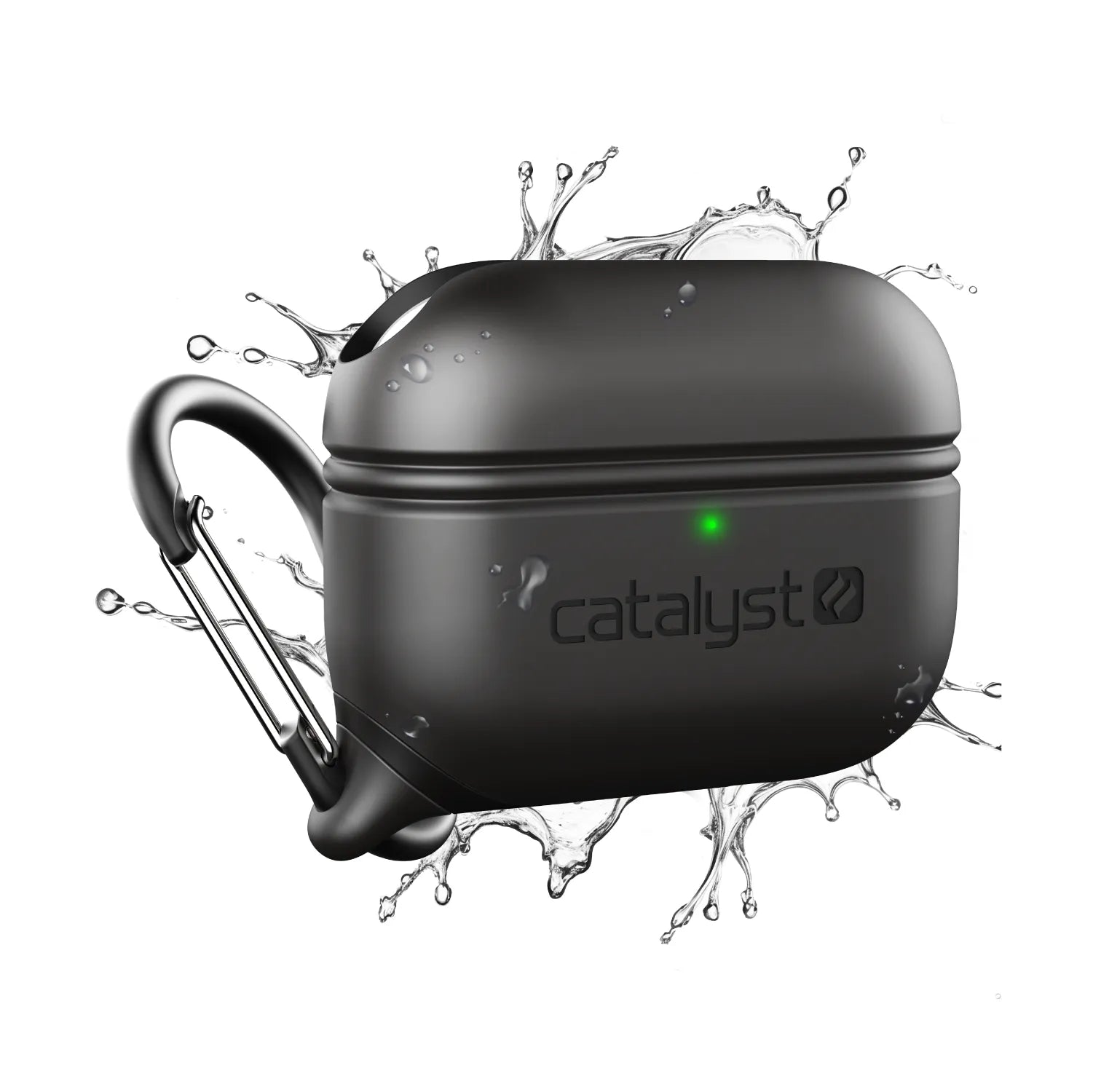AirPods Pro (Gen 2/1) - Waterproof Case + Carabiner