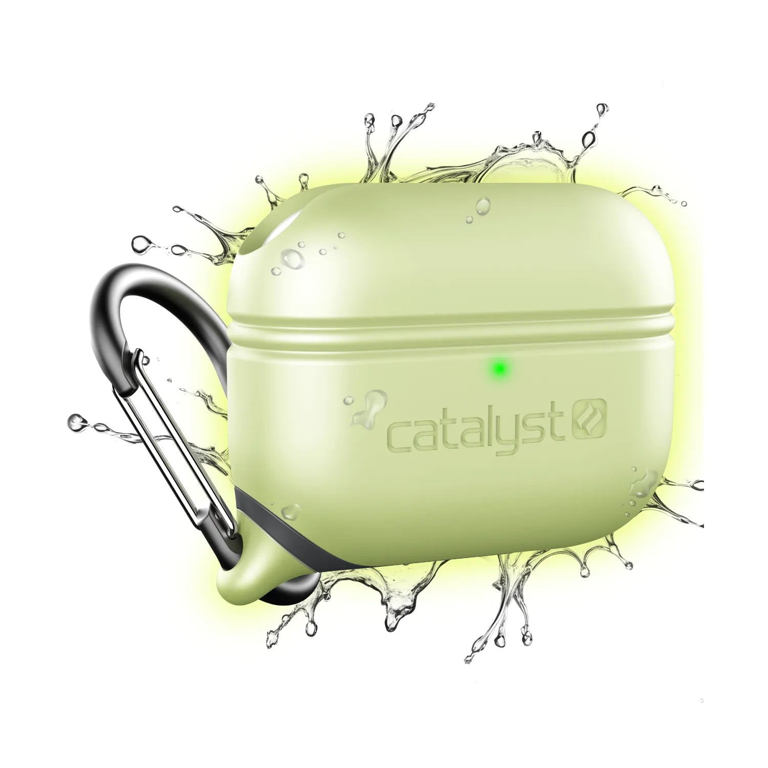 AirPods Pro (Gen 2/1) - Waterproof Case + Carabiner