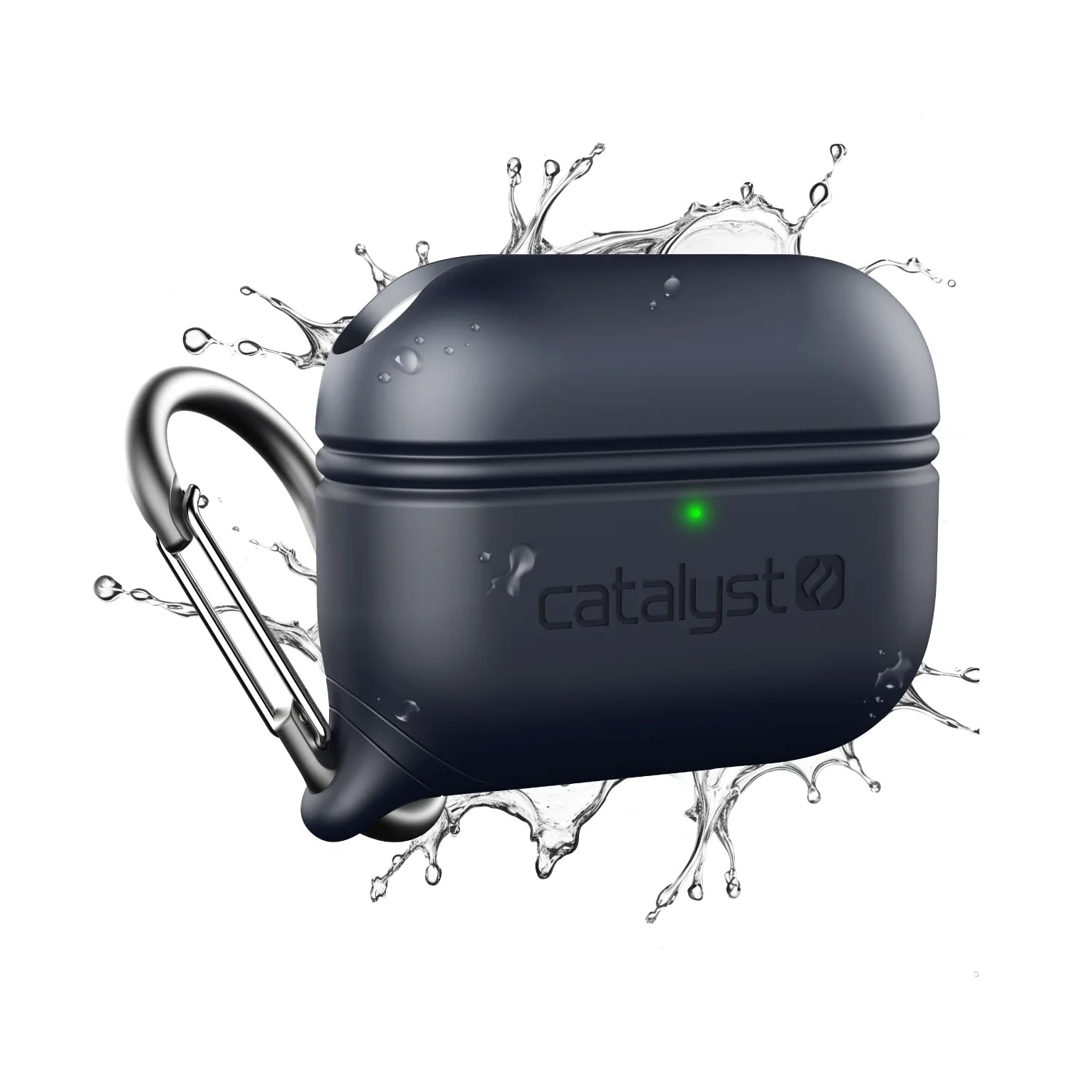 AirPods Pro (Gen 2/1) - Waterproof Case + Carabiner