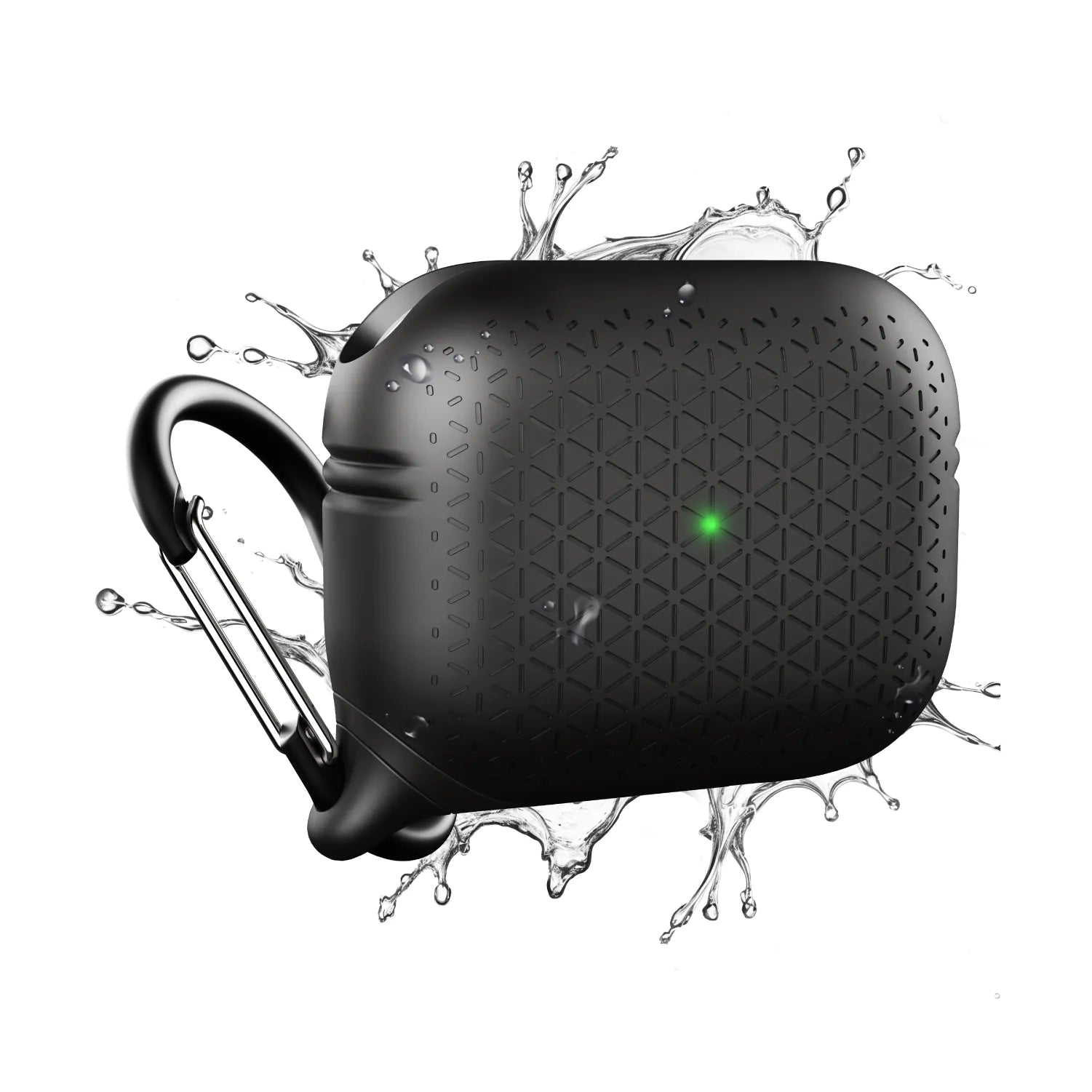 AirPods Pro (Gen 2/1) - Waterproof Case + Carabiner