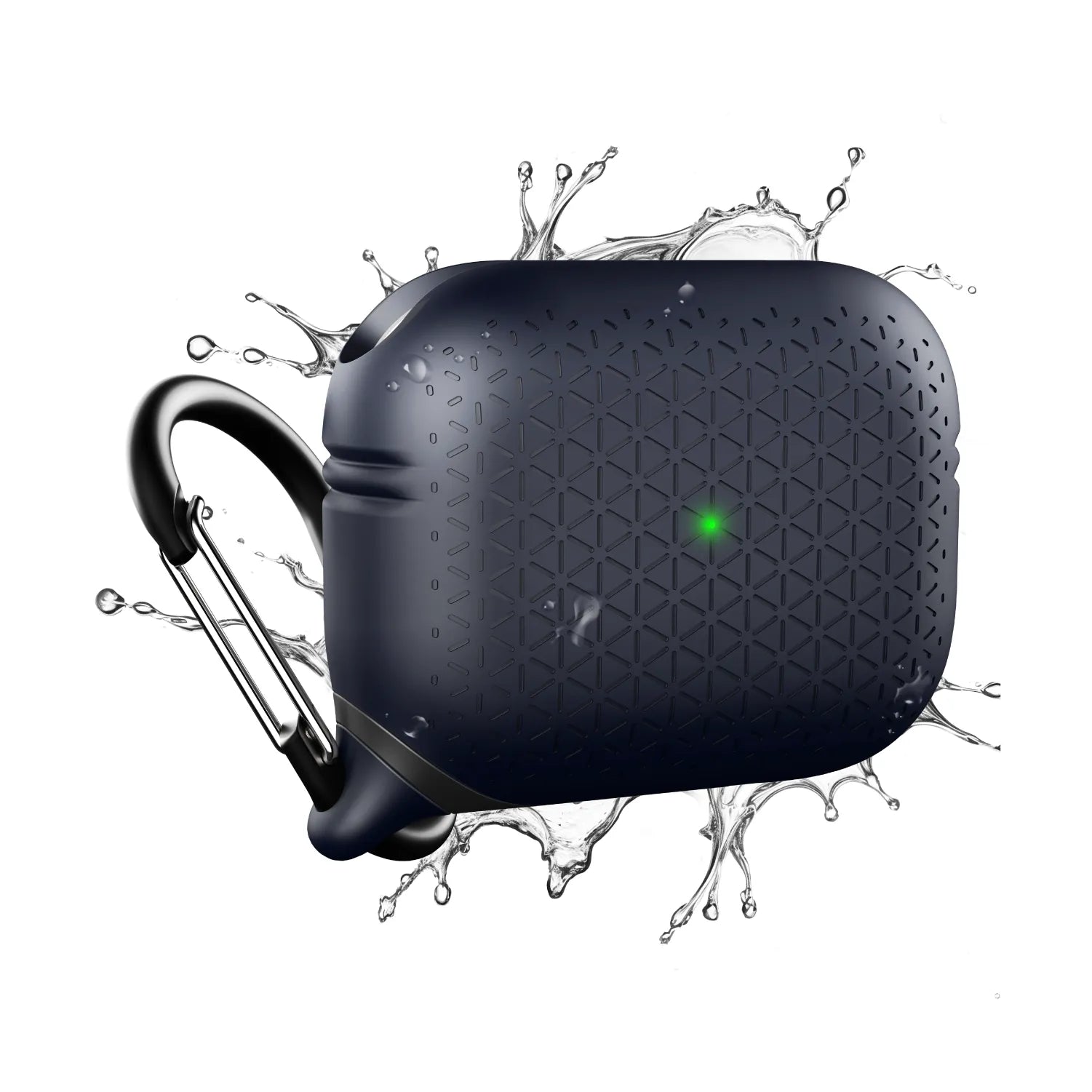 AirPods Pro (Gen 2/1) - Waterproof Case + Carabiner