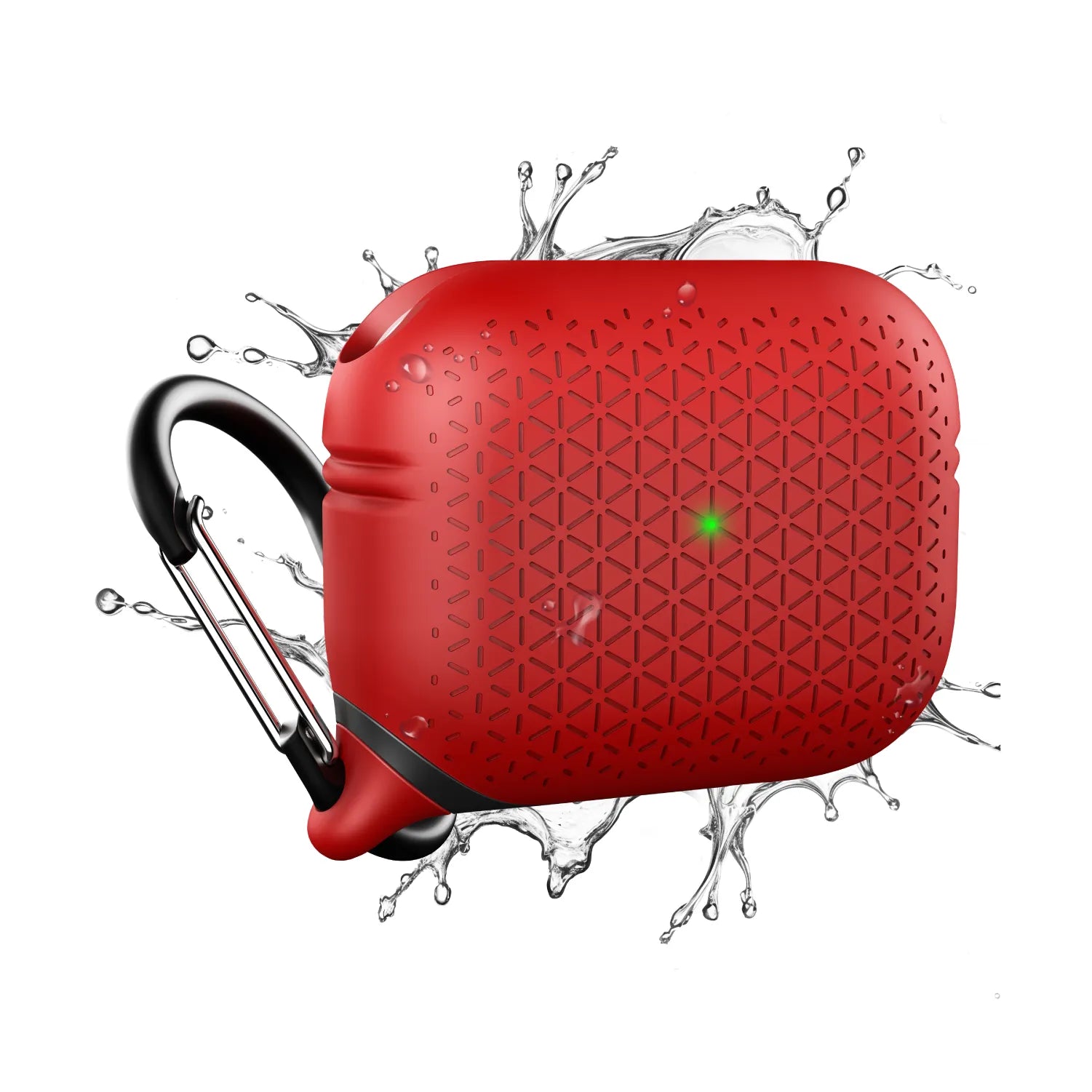 AirPods Pro (Gen 2/1) - Waterproof Case + Carabiner