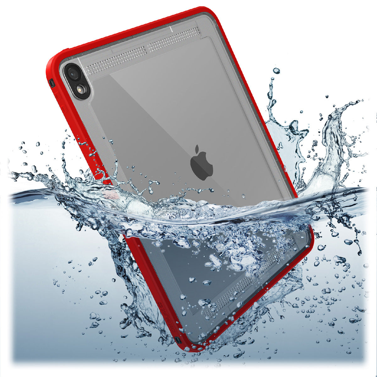 Catalyst waterproof case for ipad pro gen 3 12.9in red under water