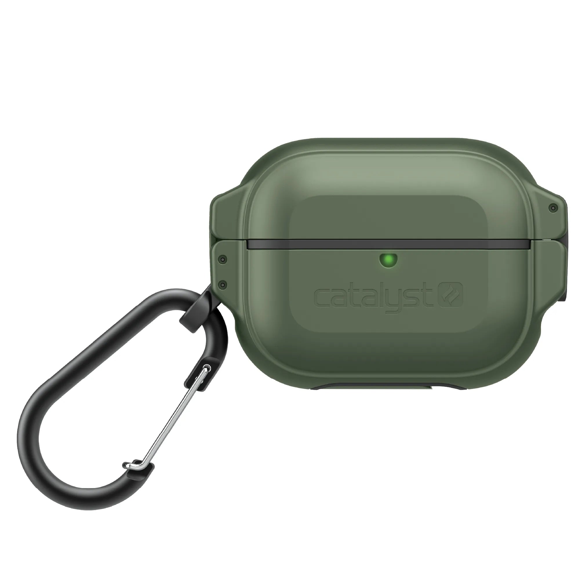 AirPods Pro (Gen 2/1) - 100M Waterproof Total Protection Case + Carabiner