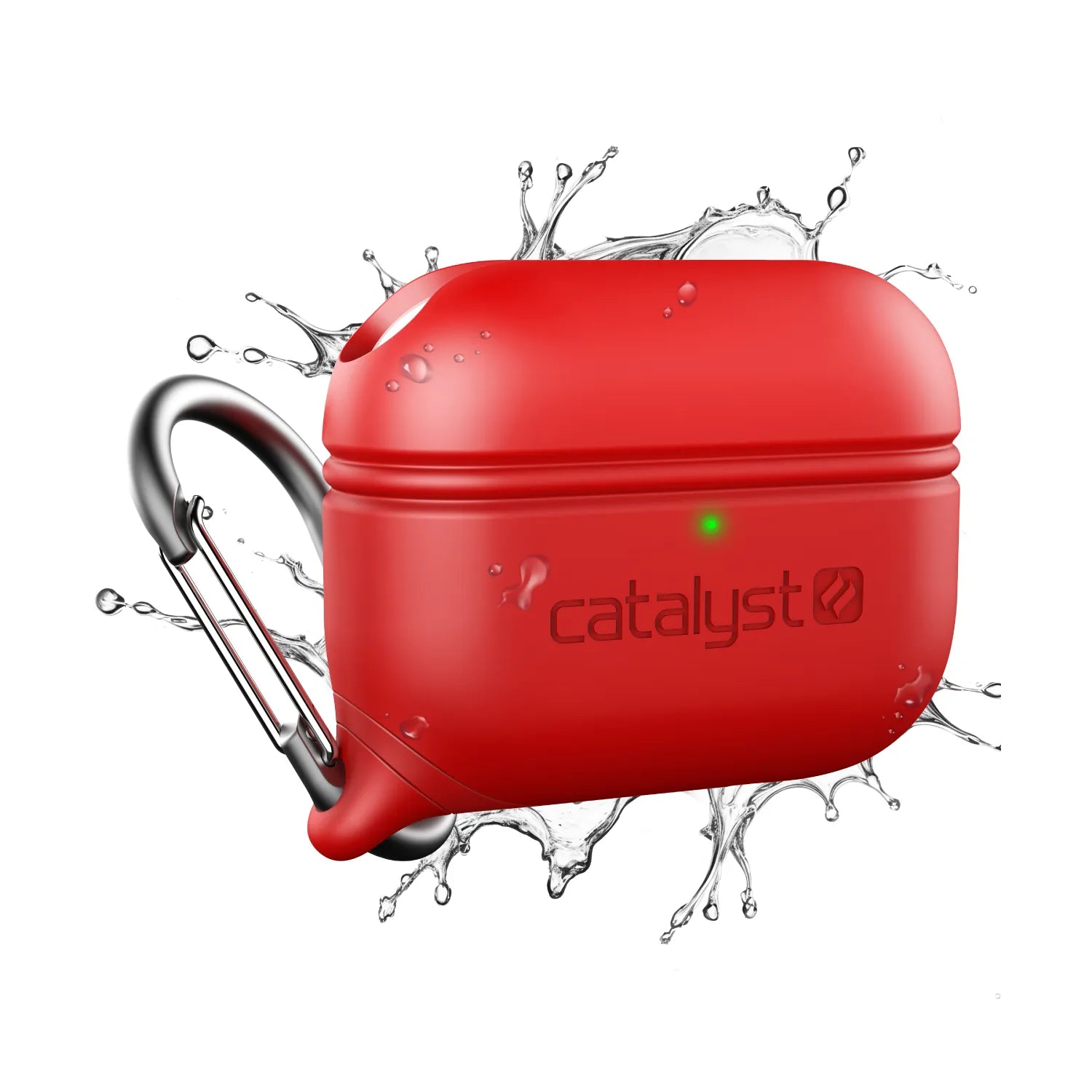 AirPods Pro (Gen 2/1) - Waterproof Case + Carabiner