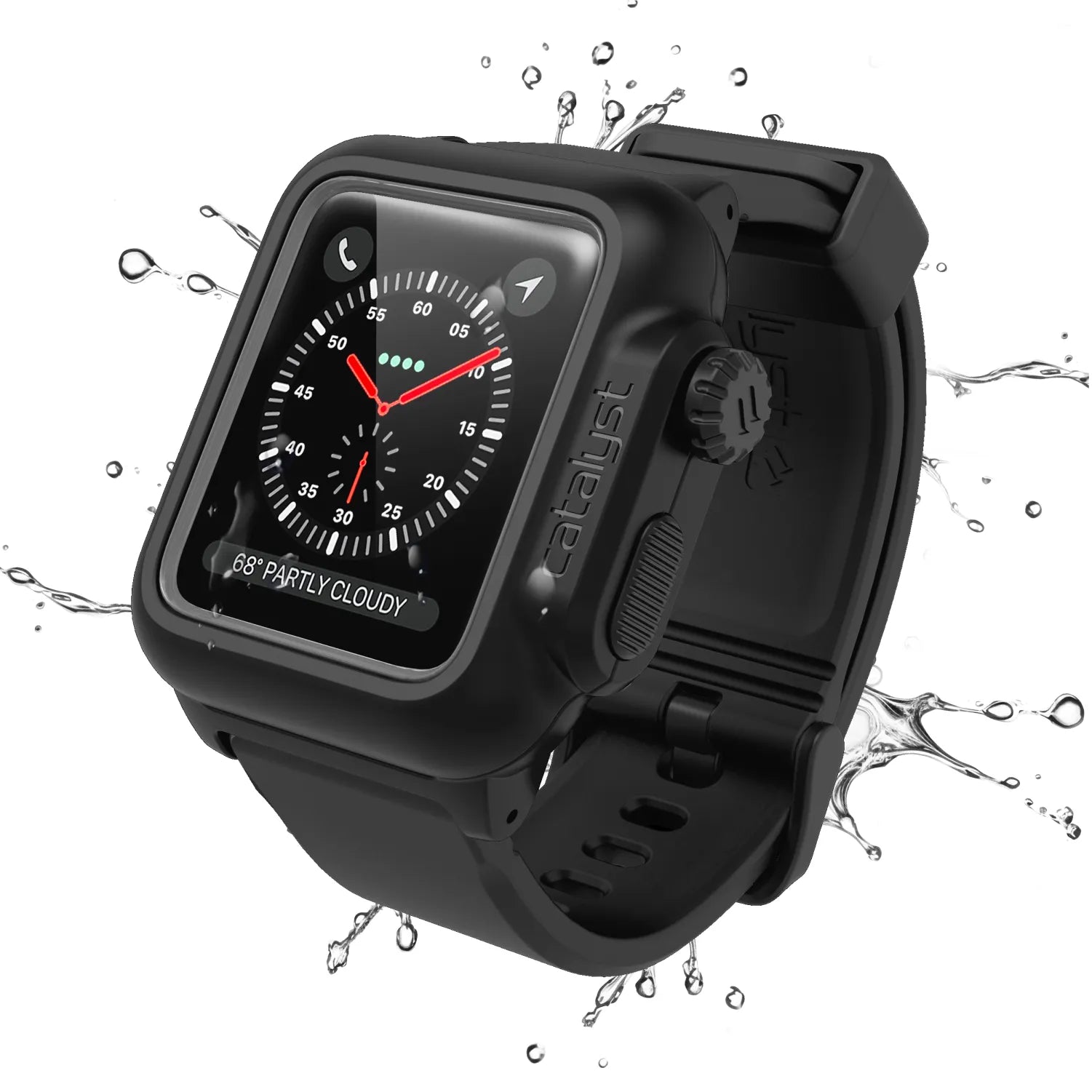 42mm - 100M Waterproof Case + Band for Apple Watch Series 3/2