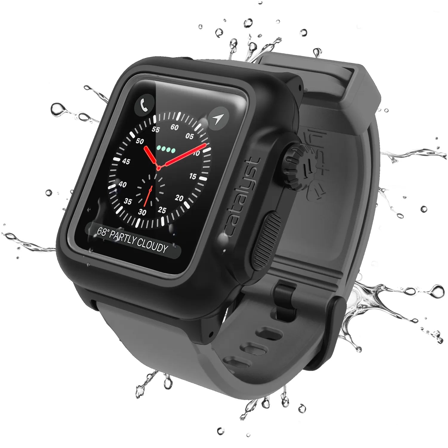 42mm - 100M Waterproof Case + Band for Apple Watch Series 3/2