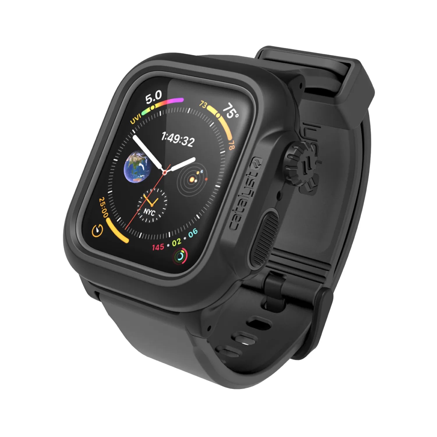 44mm - 100M Waterproof Case + Band for Apple Watch Series 6/5/4/SE (Gen 2/1)