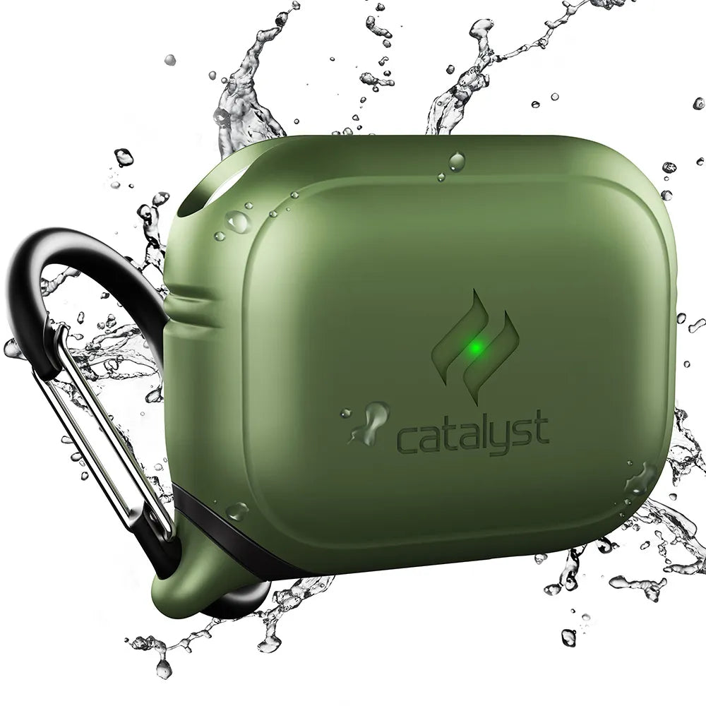 AirPods Pro (Gen 2/1) - Waterproof Case + Carabiner