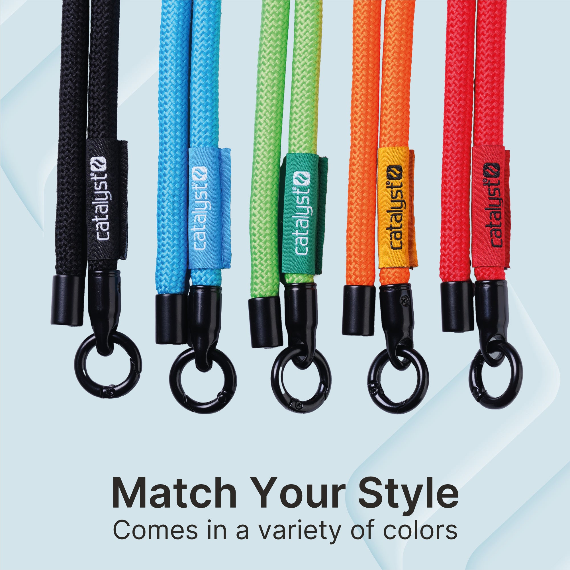 CATNECKLANBLU-FBA | Catalyst-Crossbody-Shoulder-Strap-in-black-neon-blue-neon-green-neon-orange-flame-red-Neon-Blue