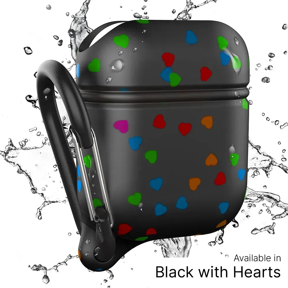 AirPods (Gen 2/1) - Waterproof Case + Carabiner