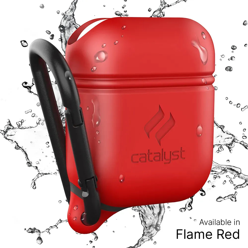 AirPods (Gen 2/1) - Waterproof Case + Carabiner