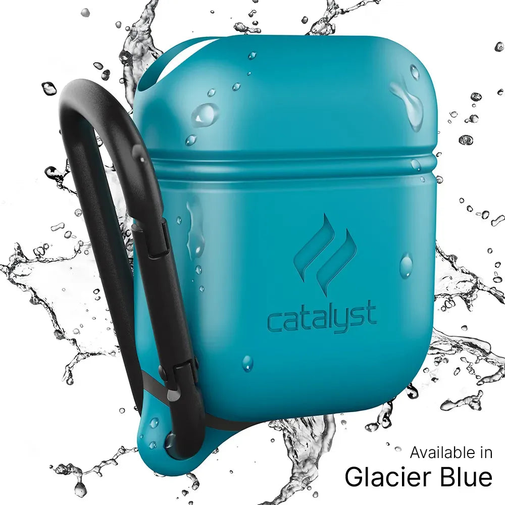 AirPods (Gen 2/1) - Waterproof Case + Carabiner