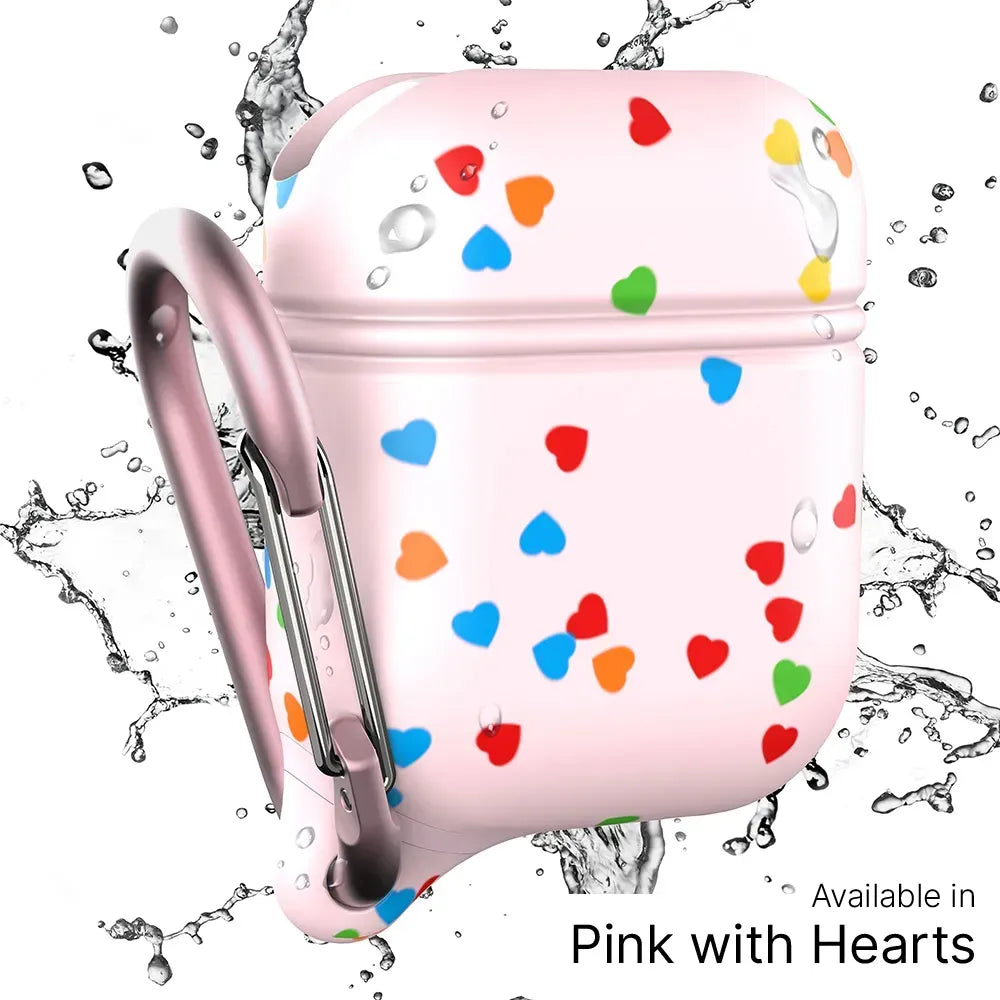 AirPods (Gen 2/1) - Waterproof Case + Carabiner