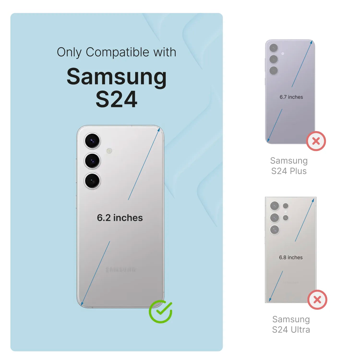 Samsung Galaxy S24 - Impact Protection Case
