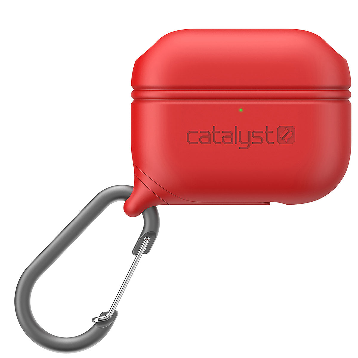 catalyst airpods pro gen 2 1 waterproof case carabiner special edition red front view