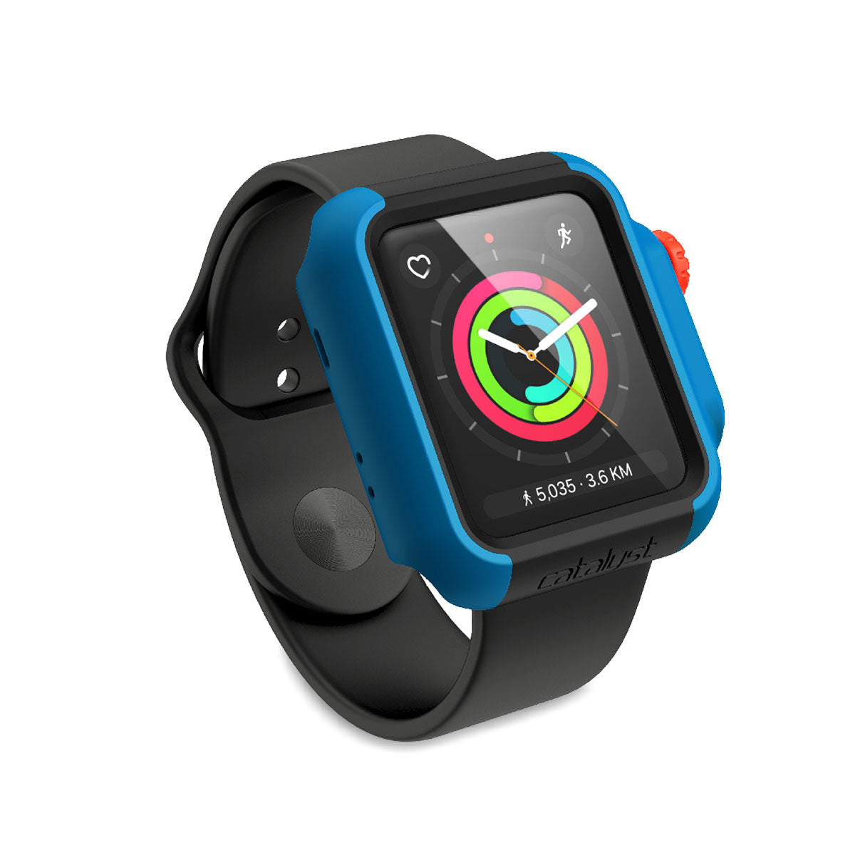 catalyst apple watch series 3 2 42mm impact protection case side view of the impact protection case blue ridge sunset