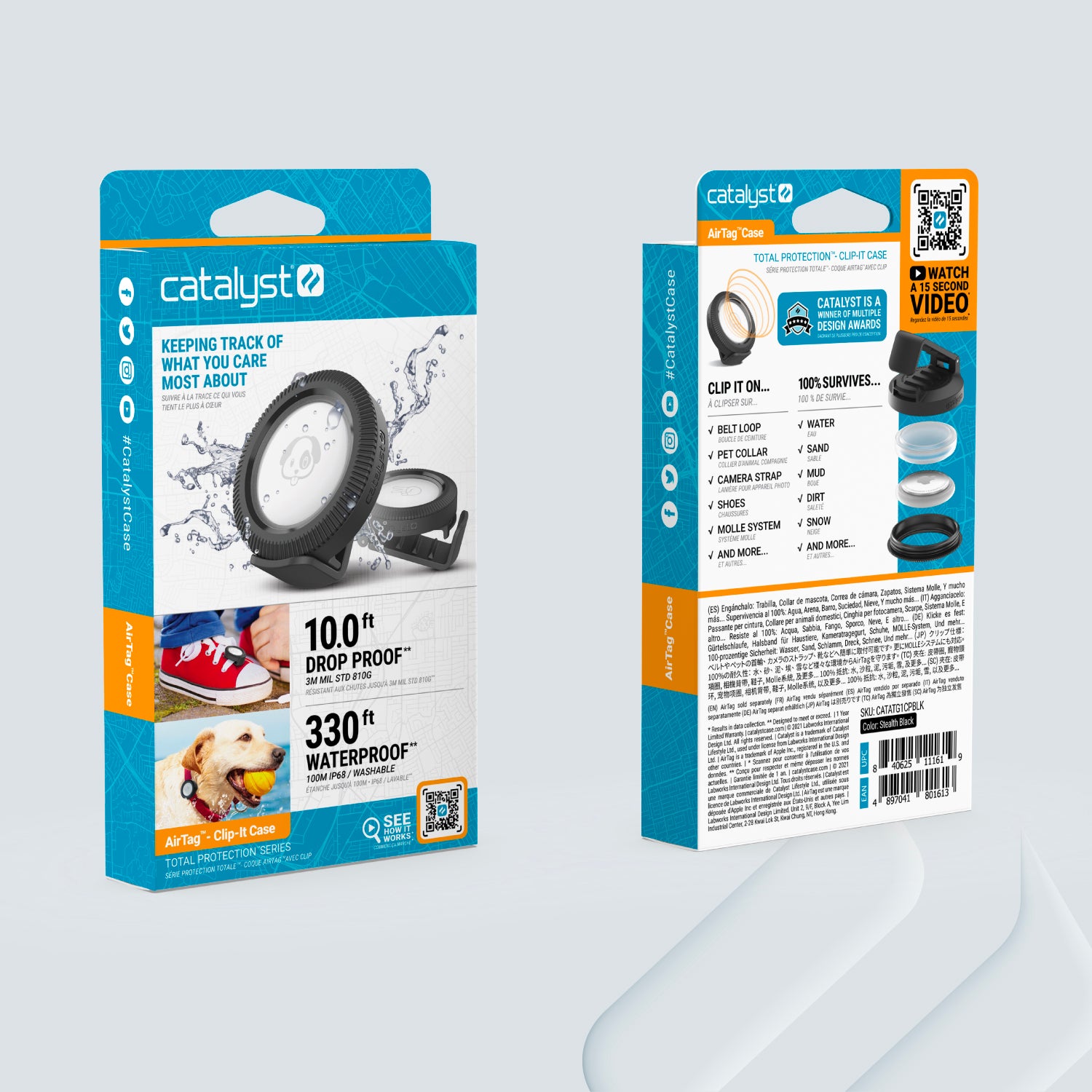 Catalyst total protection clip it packaging