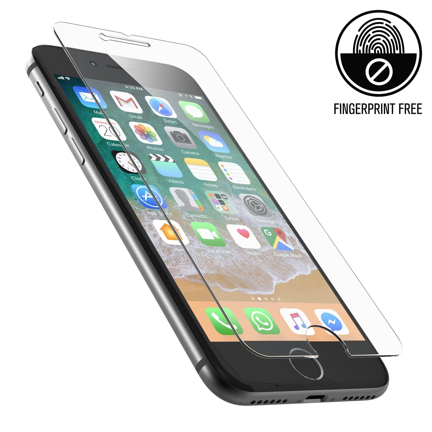 Tempered Glass Screen Protector for iPhone 8