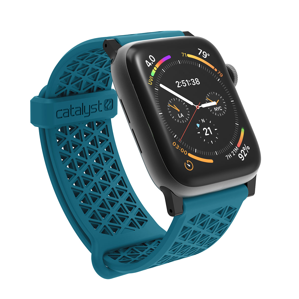 CAT42SBTEAL | Catalyst Sport Band for 42 & 44MM Apple Watch