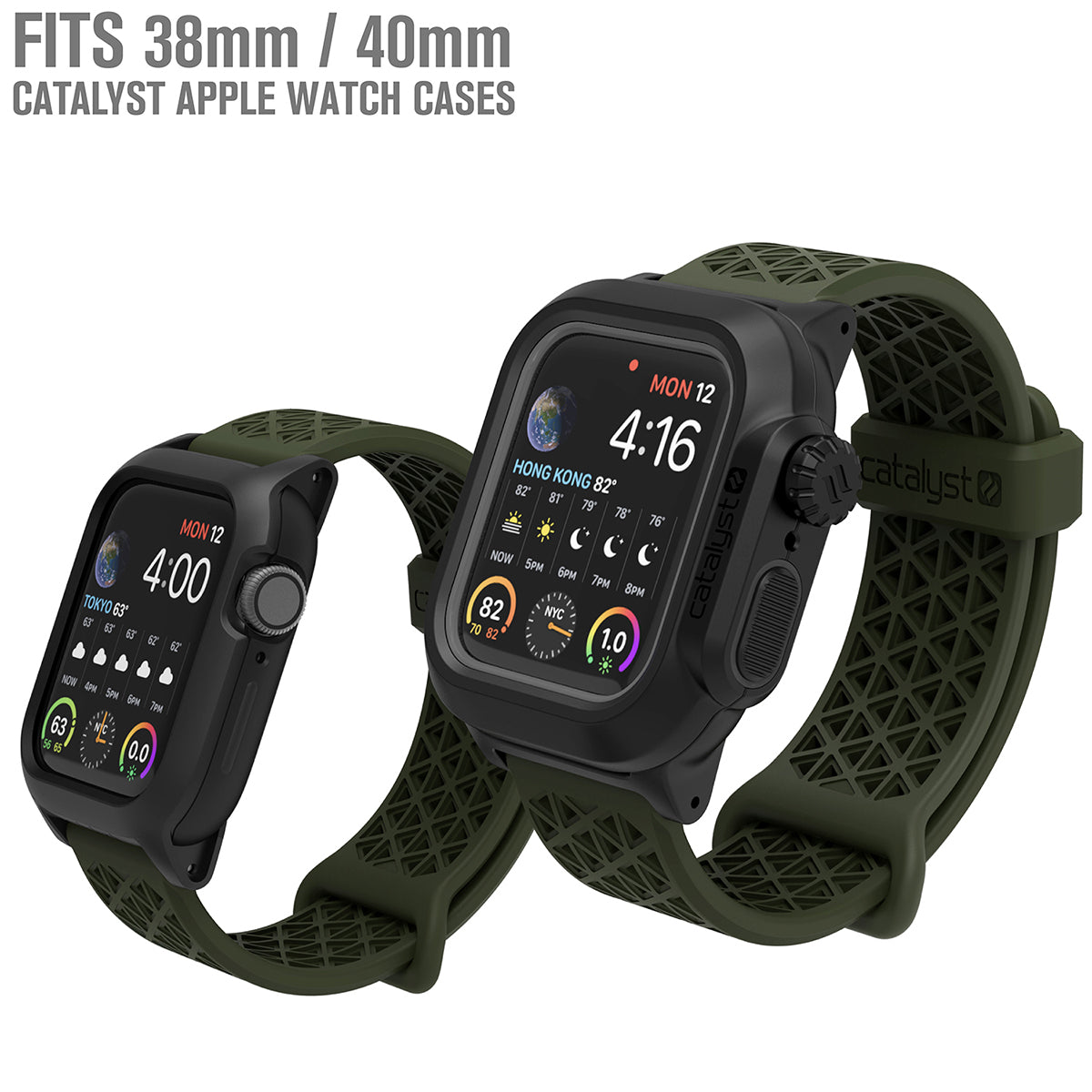 CAT22SBGRN | Sport Band for 38/40mm Catalyst Apple Watch Cases