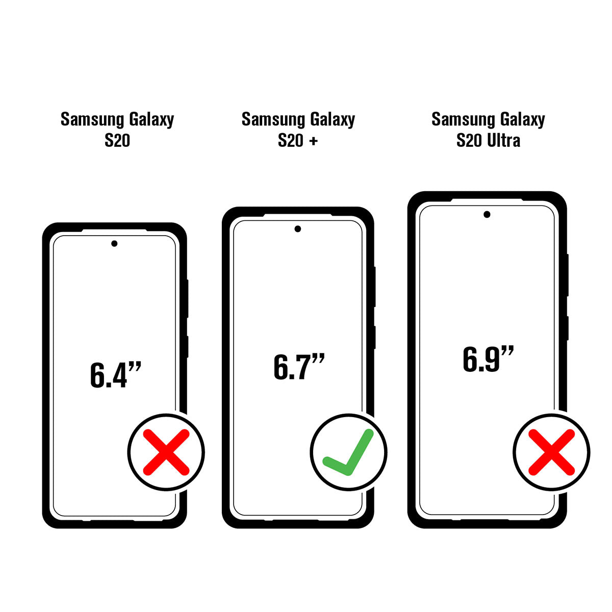 Samsung Galaxy S20 Plus -  Impact Protection Case