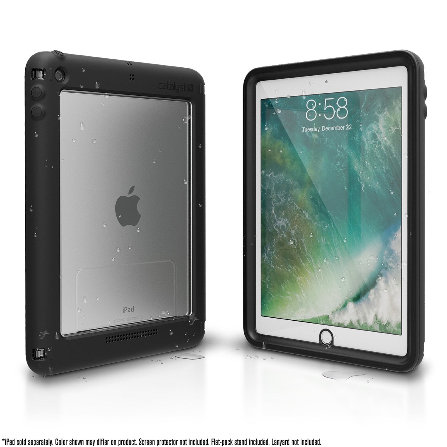 CATIPD5THBLK | WATERPROOF CASE FOR IPAD 9.7-INCH - 5TH & 6TH GEN (2017/2018)