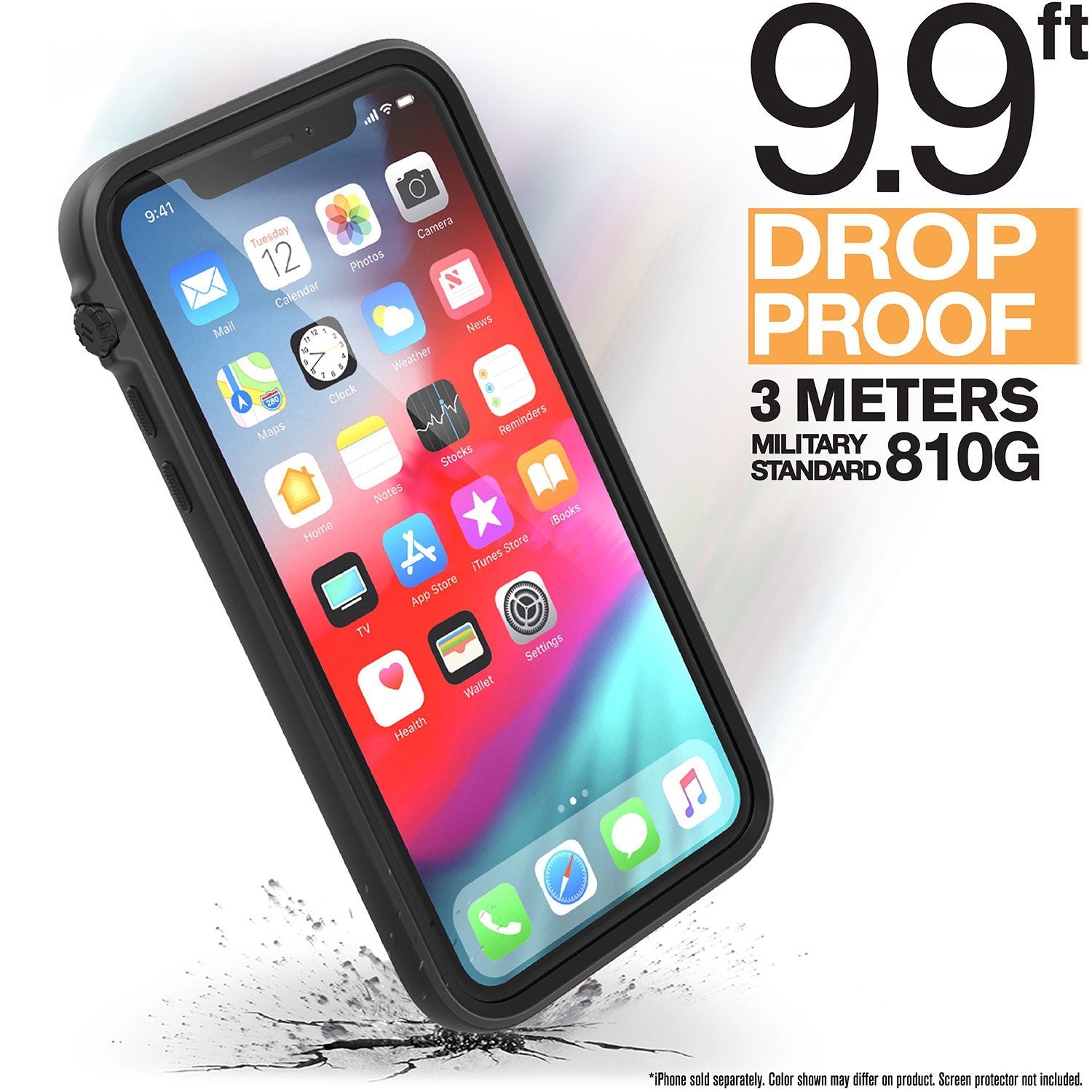 CATDRPHXBLKM-FBA | Impact Protection Case for iPhone XR