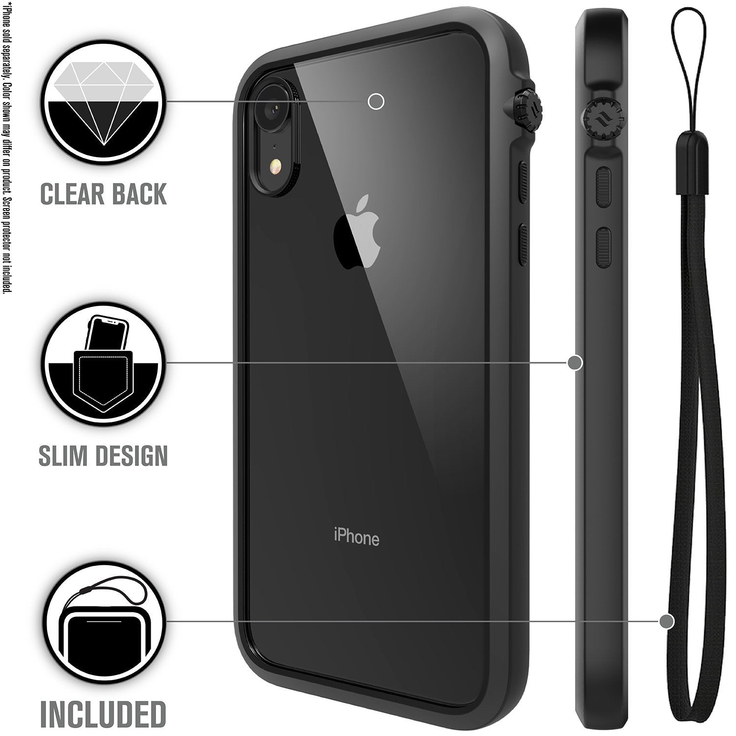 CATDRPHXBLKM-FBA | Impact Protection Case for iPhone XR