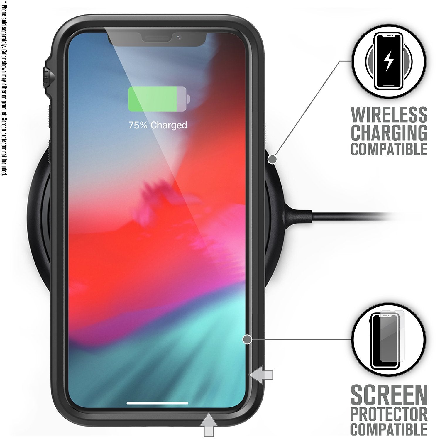 CATDRPHXBLKM-FBA | Impact Protection Case for iPhone XR