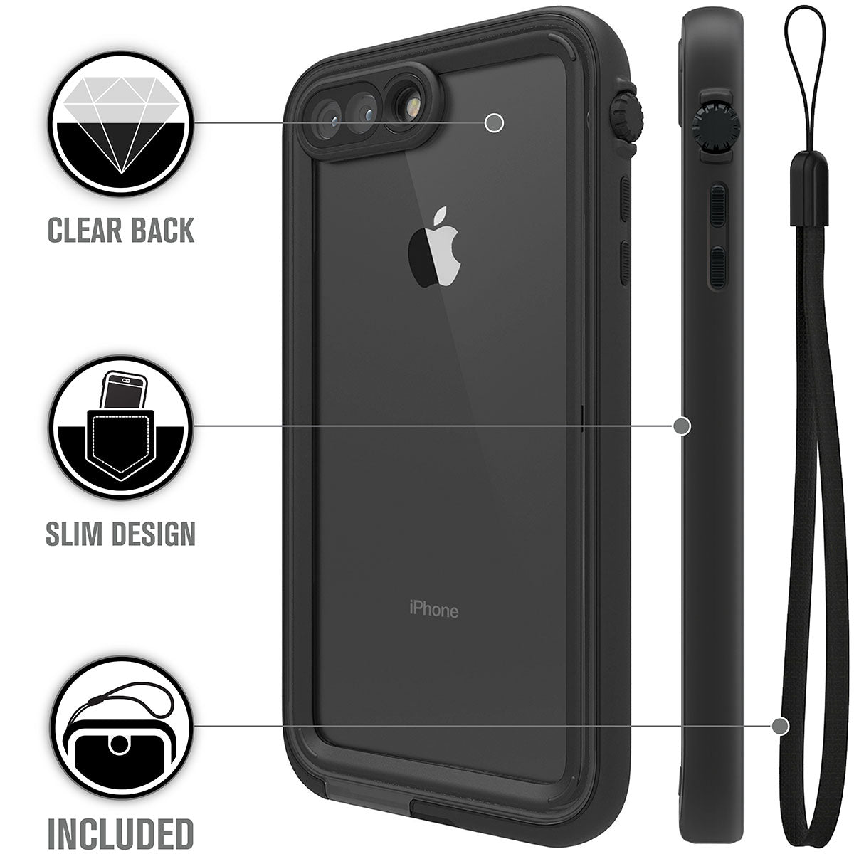 iPhone 8 Plus/7 Plus - Waterproof Case