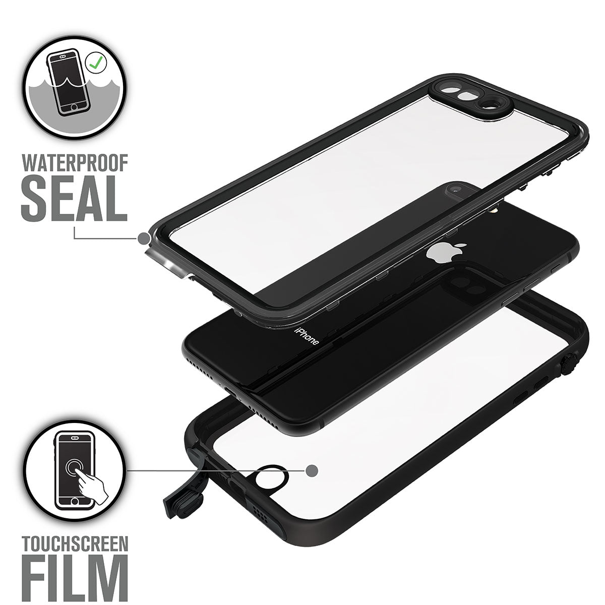 iPhone 8 Plus/7 Plus - Waterproof Case